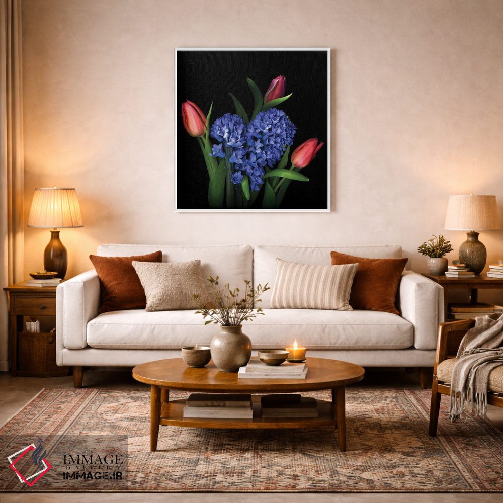 تابلو دکوراتیو سونات گل های بهاری اثر مگدا ایندیگو - D2W