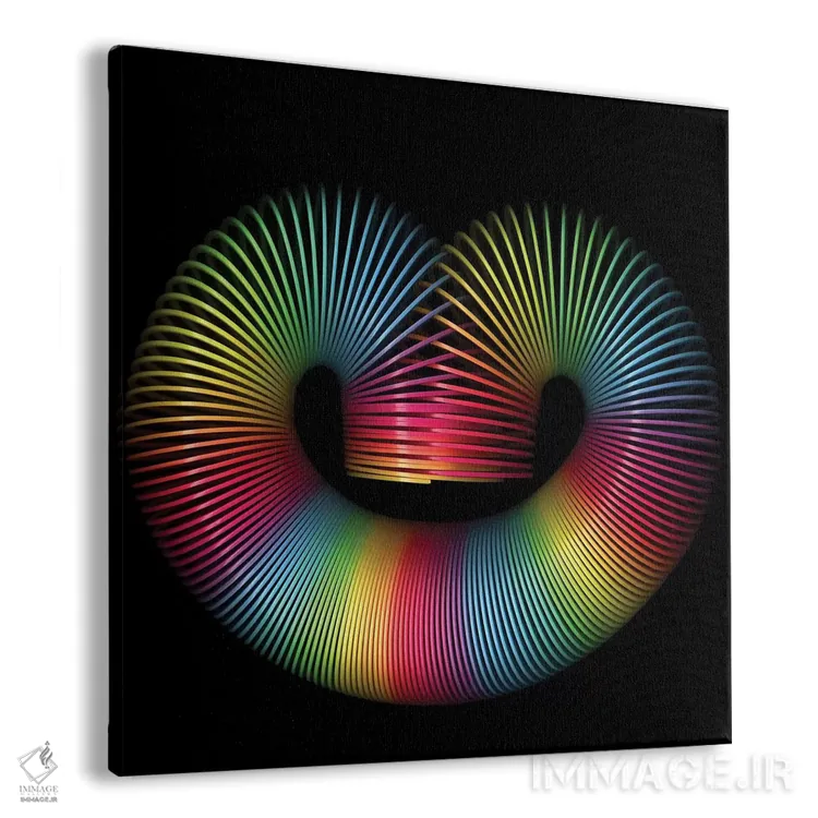 تابلو دکوراتیو لبخند اثر مگدا ایندیگو - نمای پرسپکتیو محصول