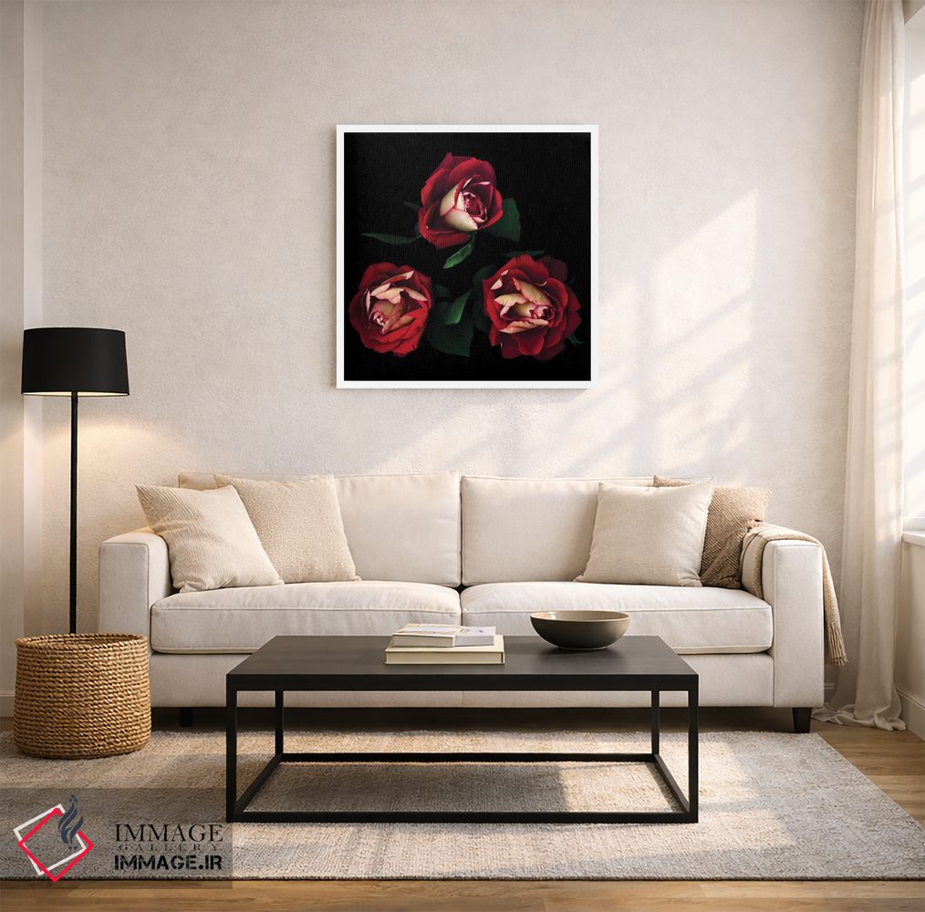 تابلو دکوراتیو سه نفره پرشور اثر مگدا ایندیگو - D2W