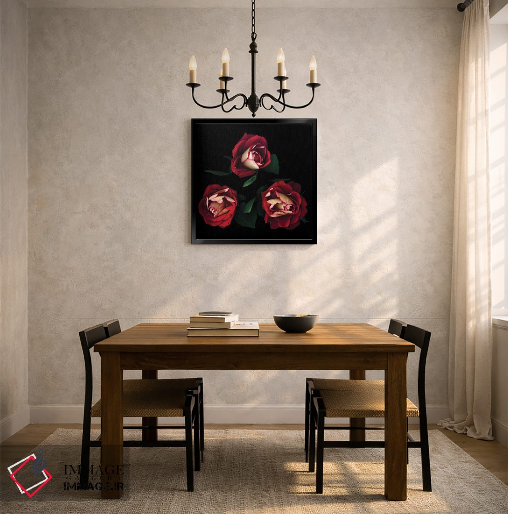 تابلو دکوراتیو سه نفره پرشور اثر مگدا ایندیگو - D6B