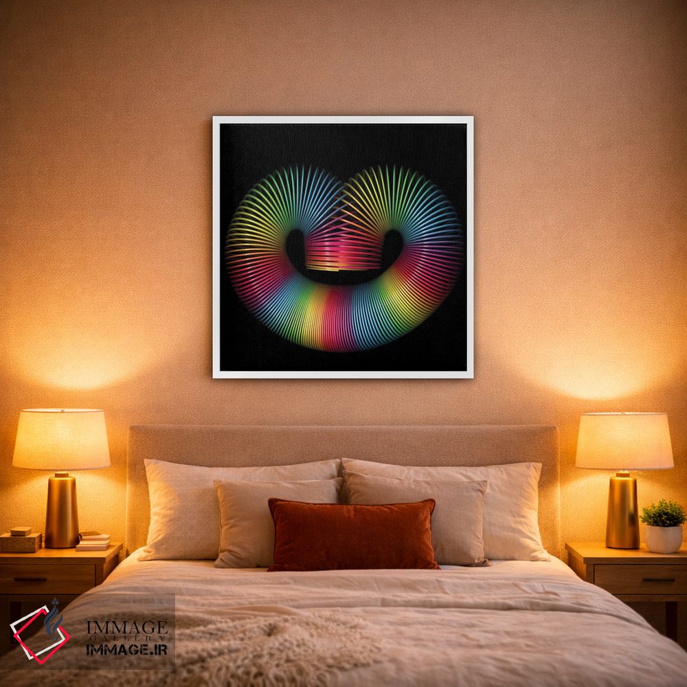 تابلو دکوراتیو لبخند اثر مگدا ایندیگو - D1W