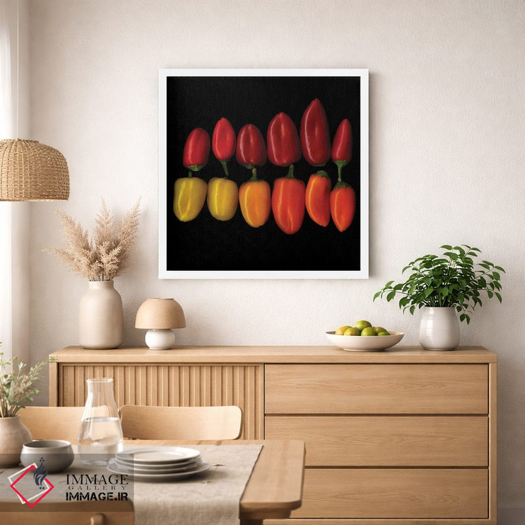 تابلو دکوراتیو چی کینوس اثر مگدا ایندیگو - D1W