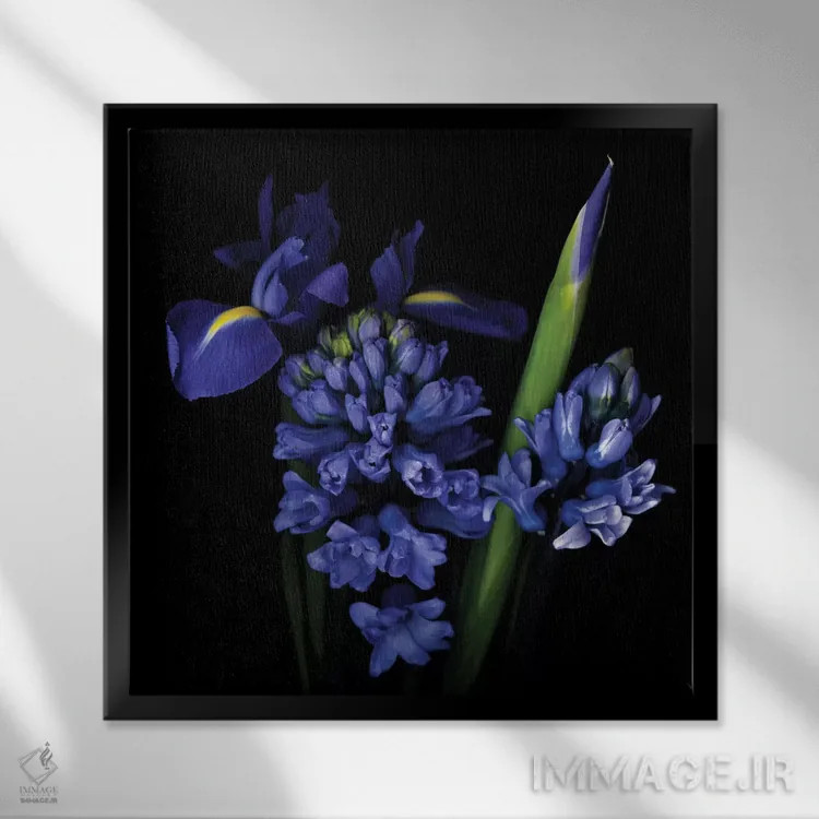 تابلو دکوراتیو چهارشنبه، زمستان، اندوه اثر مگدا ایندیگو - نمای قابدار مشکی