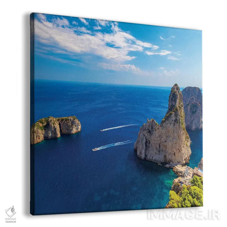 تابلو دکوراتیو کاپری زیبا اثر مارکو کارماسی - نمای پرسپکتیو محصول