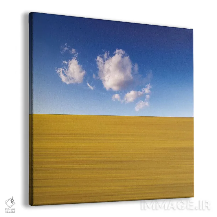 تابلو دکوراتیو آسمان و زمین اثر مارکو کارماسی - نمای پرسپکتیو محصول