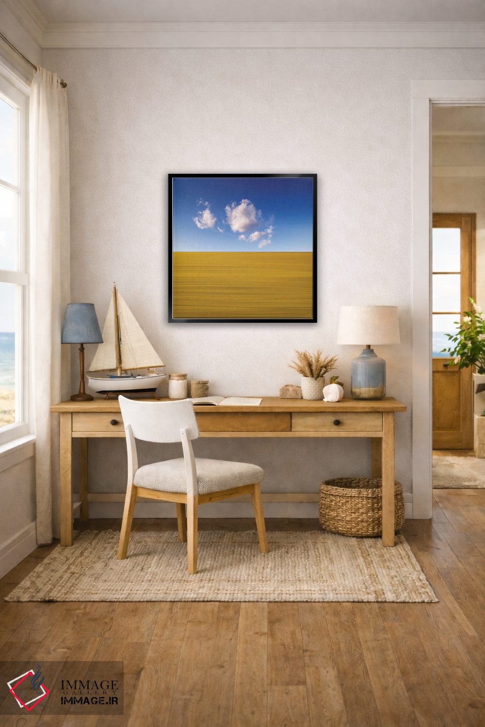 تابلو دکوراتیو آسمان و زمین اثر مارکو کارماسی - D4B