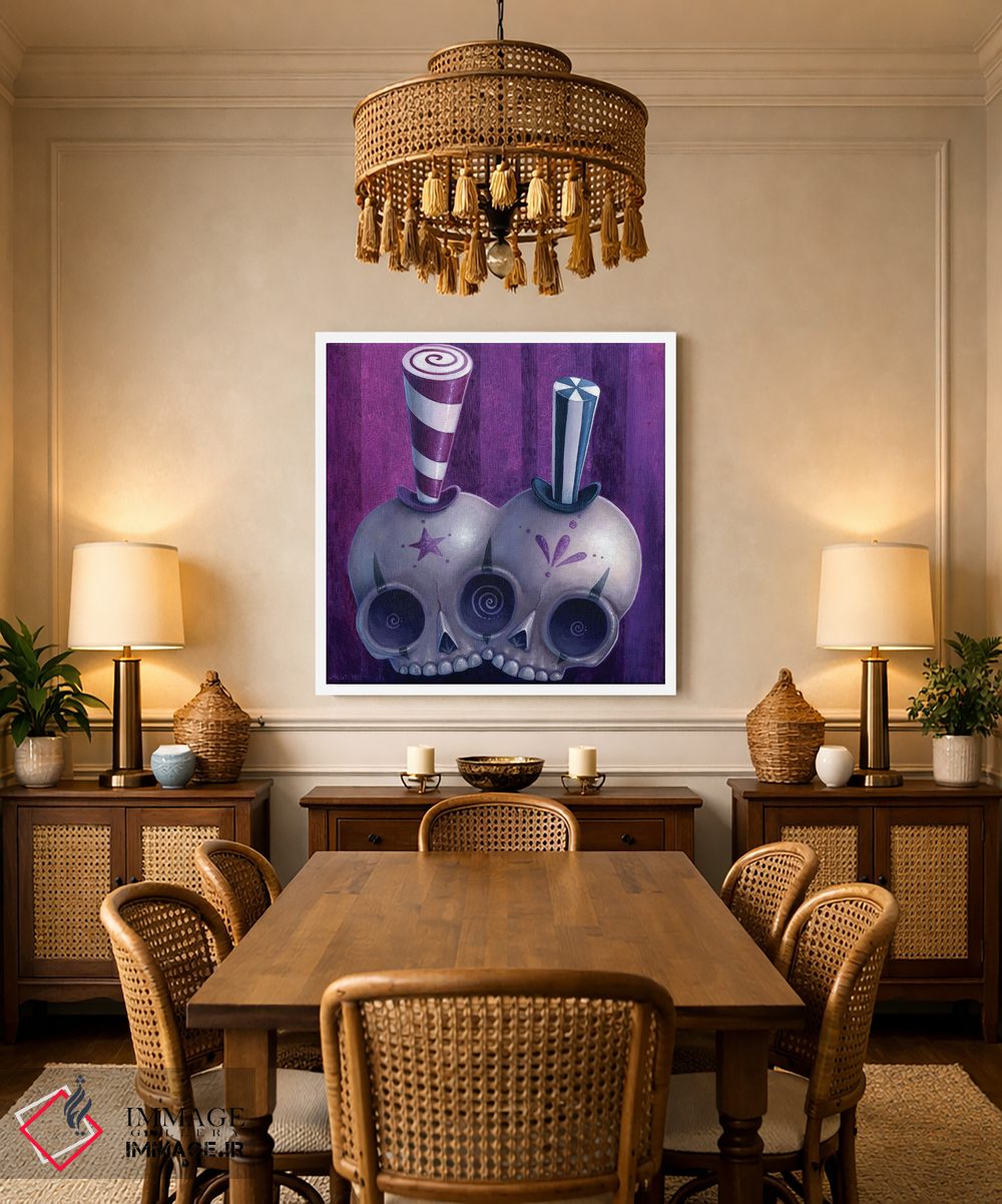 تابلو دکوراتیو لولو و یویو اثر مگان ماژوسکی - D2W