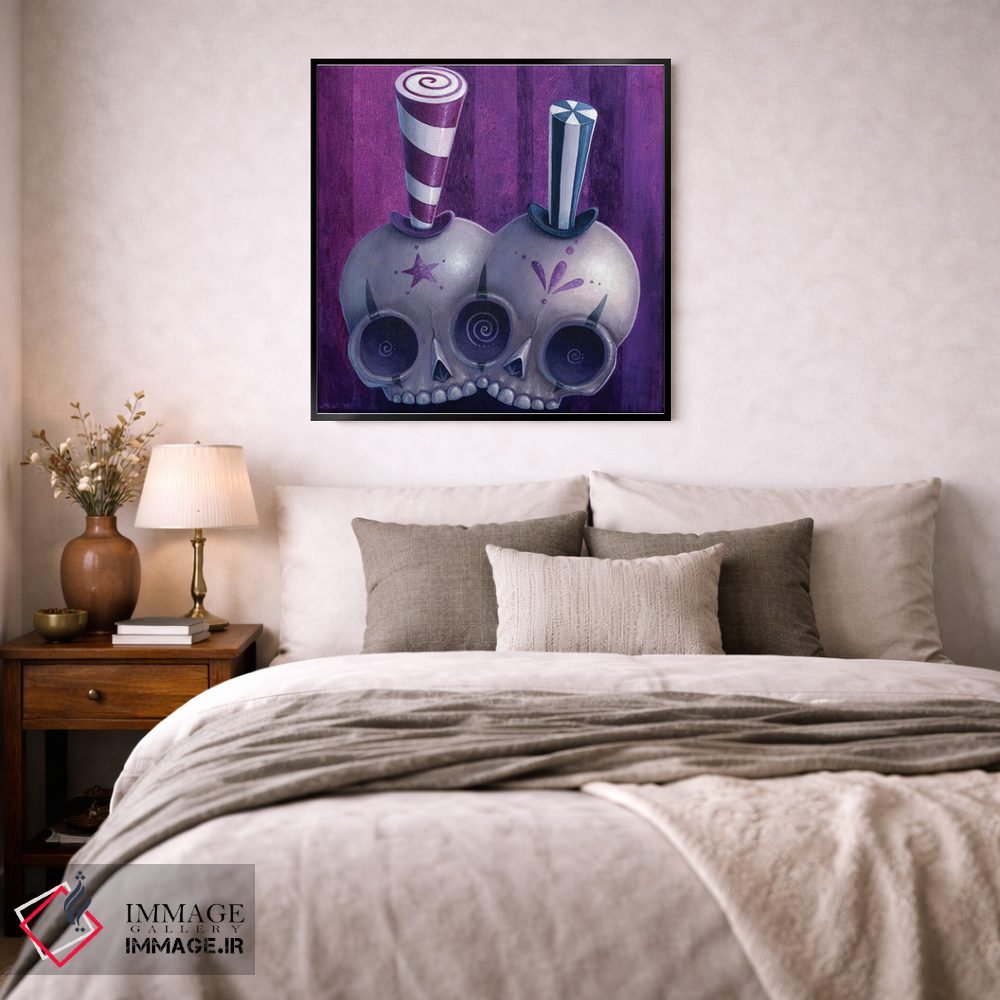 تابلو دکوراتیو لولو و یویو اثر مگان ماژوسکی - D4B