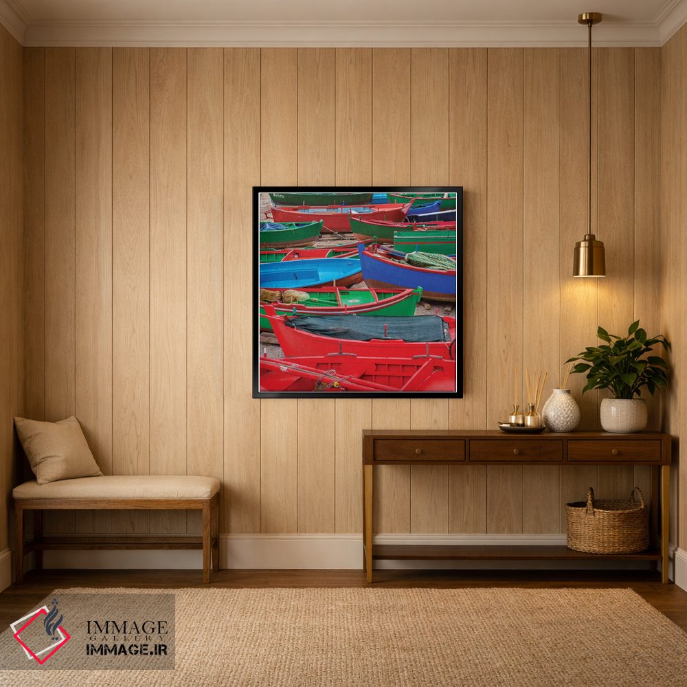 تابلو دکوراتیو قایق های وسوسه انگیز اثر مارکو کارماسی - D3B