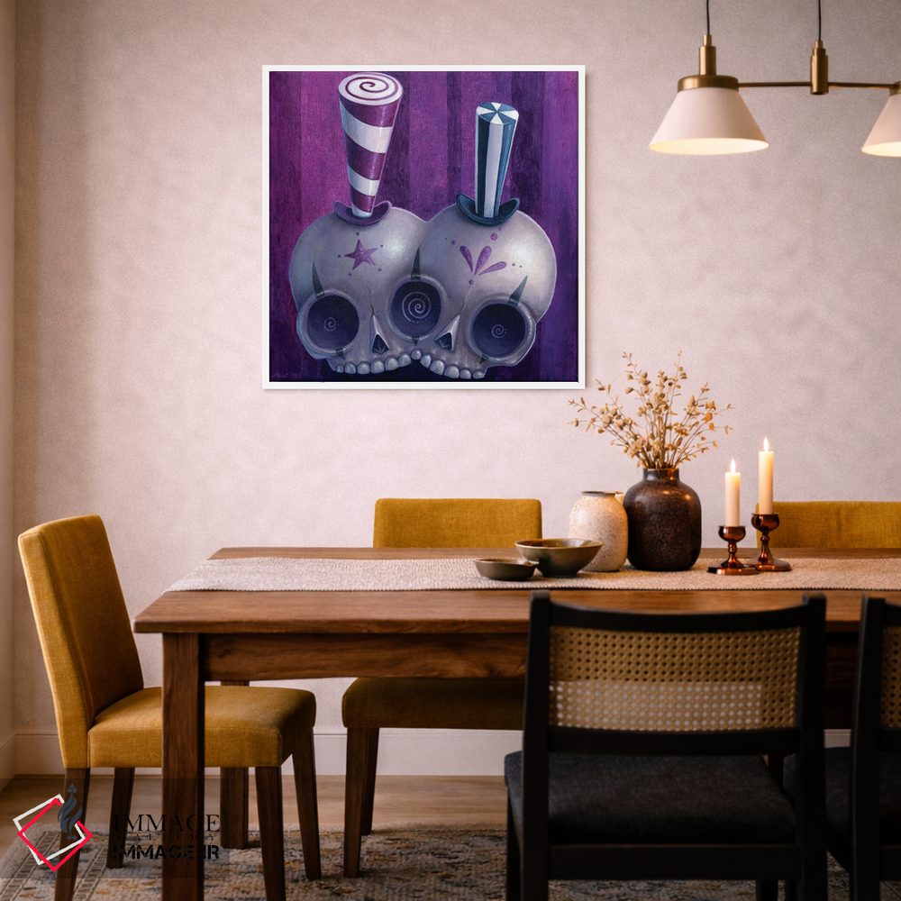 تابلو دکوراتیو لولو و یویو اثر مگان ماژوسکی - D5W