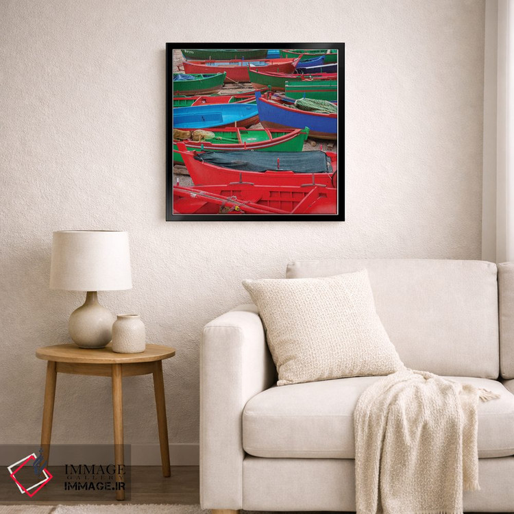 تابلو دکوراتیو قایق های وسوسه انگیز اثر مارکو کارماسی - D6B
