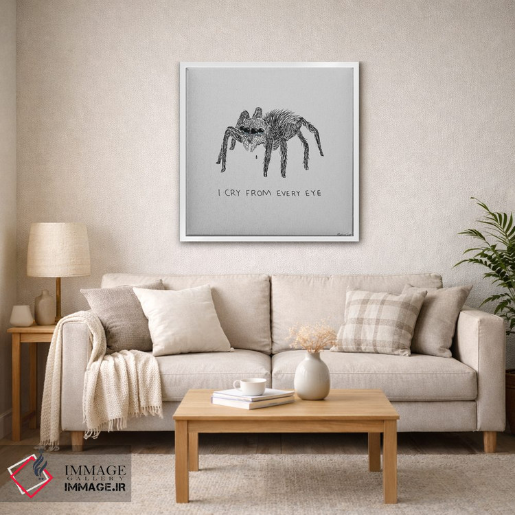 تابلو مدرن گریه از هر چشم اثر مارتینا اسکات - D2W