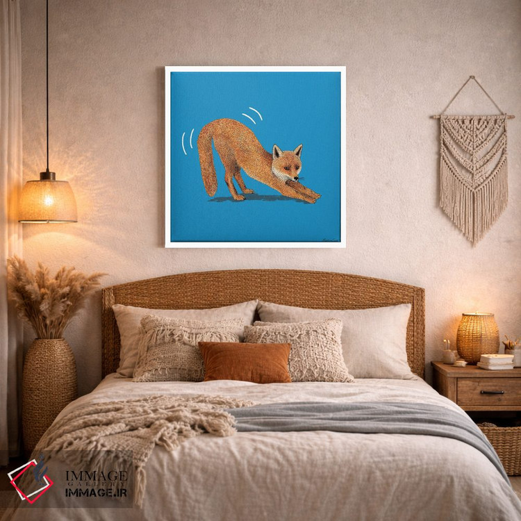 تابلو مدرن روباه ناقلا اثر مارتینا اسکات - D2W