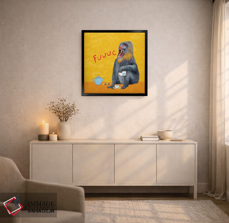 تابلو مدرن چیزهای آزاردهنده اثر مارتینا اسکات - D5B