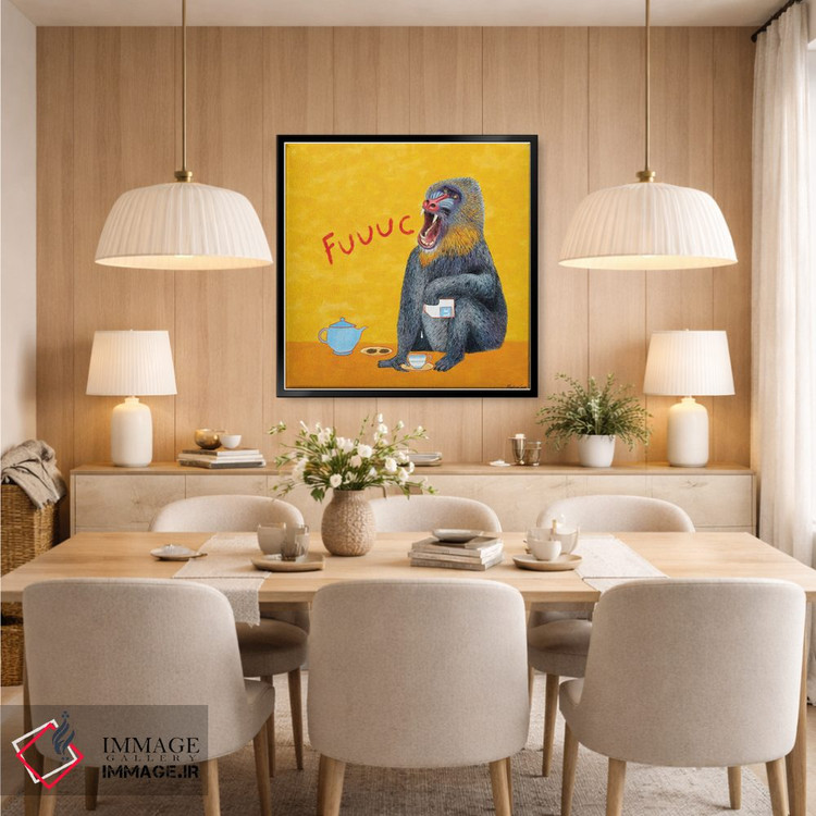 تابلو مدرن چیزهای آزاردهنده اثر مارتینا اسکات - D6B