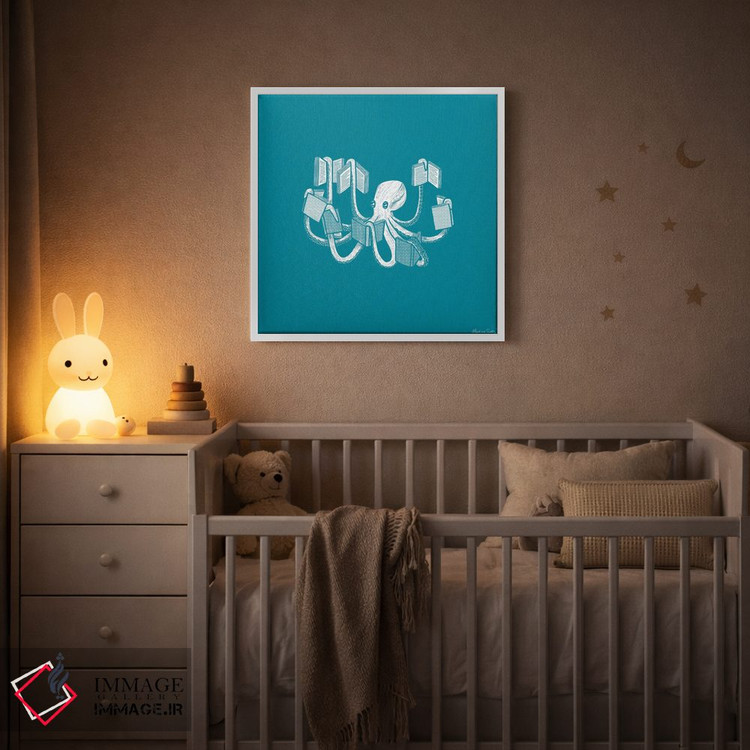 تابلو مدرن مسلح به دانش اثر مارتینا اسکات - D3W