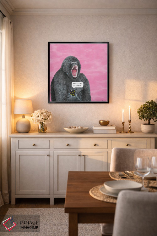 تابلو مدرن چیزهای آزاردهنده اثر مارتینا اسکات - D6B