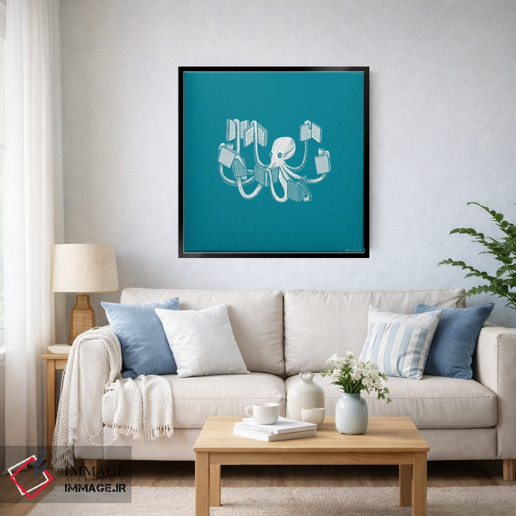 تابلو مدرن مسلح به دانش اثر مارتینا اسکات - D4B