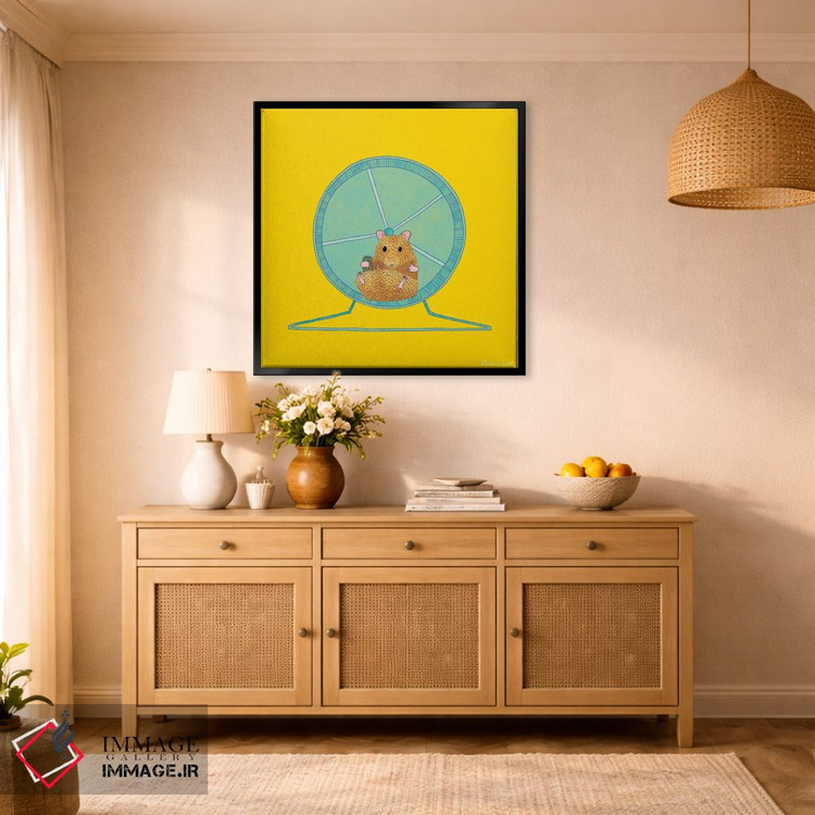 تابلو مدرن اول قورت بده، بعد بازی کن اثر مارتینا اسکات - D1B