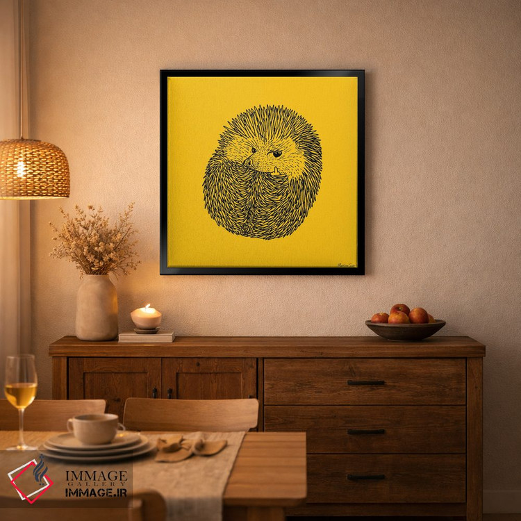 تابلو مدرن تیغ اثر مارتینا اسکات - D4B