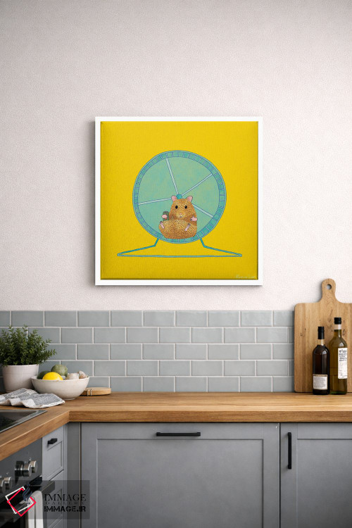 تابلو مدرن اول قورت بده، بعد بازی کن اثر مارتینا اسکات - D3W