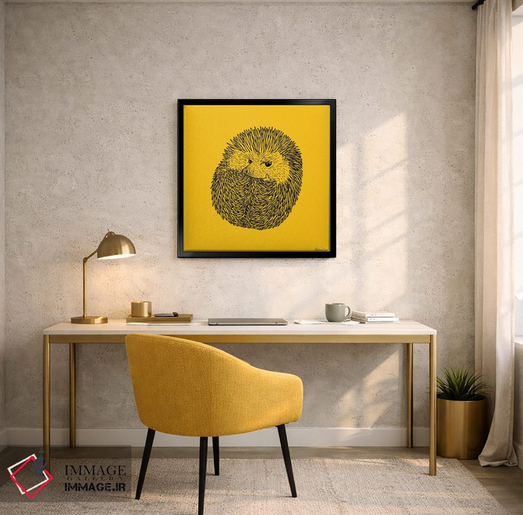 تابلو مدرن تیغ اثر مارتینا اسکات - D6B