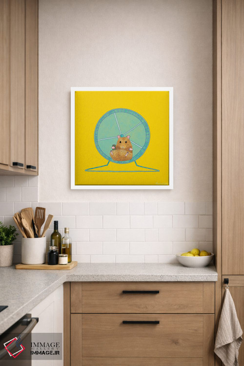 تابلو مدرن اول قورت بده، بعد بازی کن اثر مارتینا اسکات - D5W