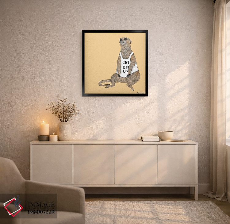 تابلو مدرن میرکت آرام اثر مارتینا اسکات - D4B