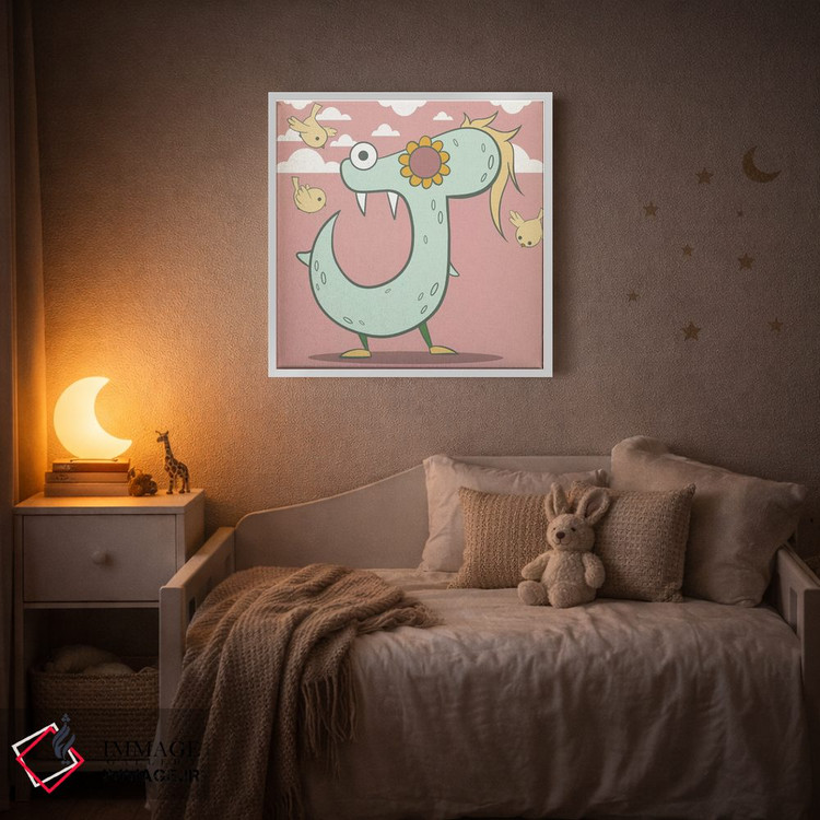 تابلو دکوراتیو جی اثر فایو بای فایو کالکتیو - D3W