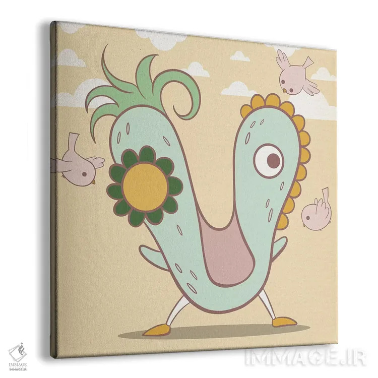 تابلو دکوراتیو وی اثر فایو بای فایو کالکتیو - نمای پرسپکتیو محصول