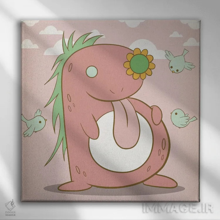 تابلو دکوراتیو بی اثر فایو بای فایو کالکتیو - نمای روبهرو روی دیوار