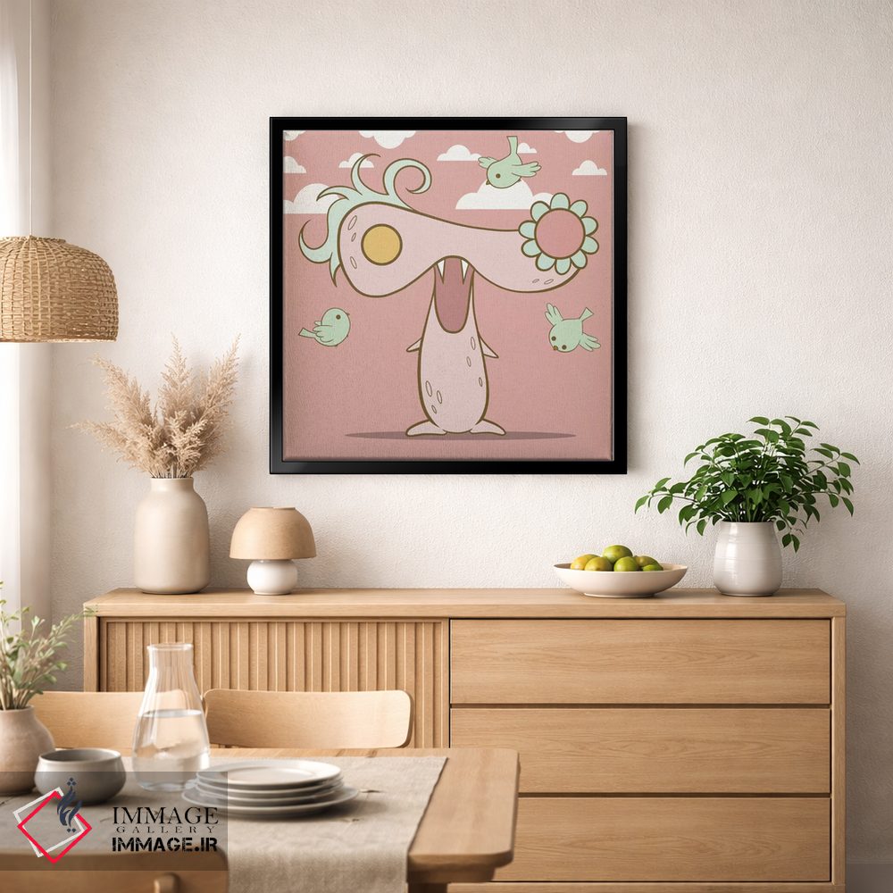 تابلو دکوراتیو تی اثر فایو بای فایو کالکتیو - D2B