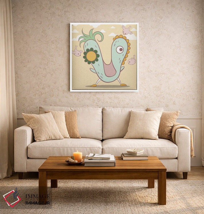 تابلو دکوراتیو وی اثر فایو بای فایو کالکتیو - D5W