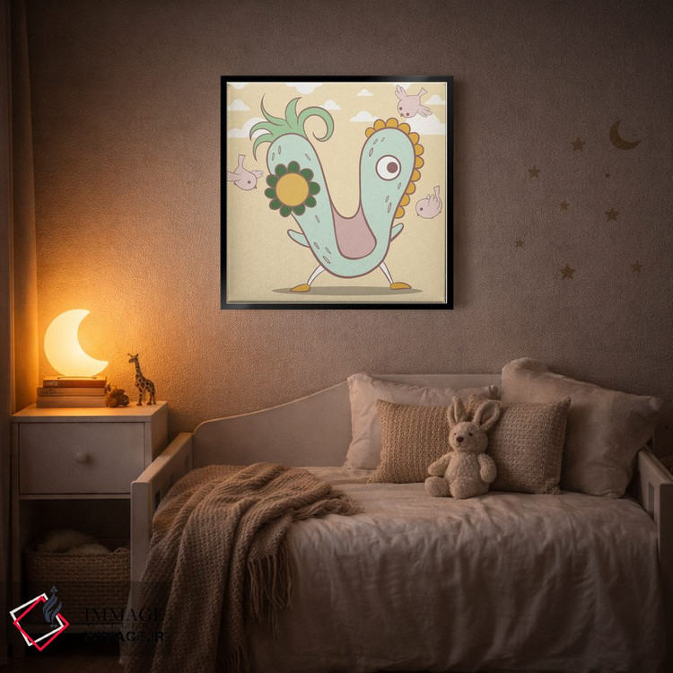 تابلو دکوراتیو وی اثر فایو بای فایو کالکتیو - D4B