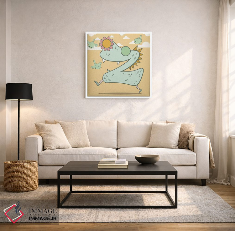 تابلو دکوراتیو زد اثر فایو بای فایو کالکتیو - D3W