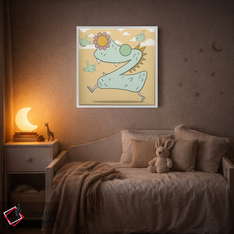 تابلو دکوراتیو زد اثر فایو بای فایو کالکتیو - D4W