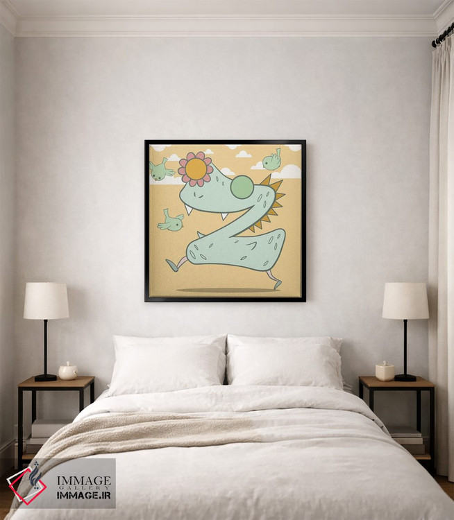 تابلو دکوراتیو زد اثر فایو بای فایو کالکتیو - D5B