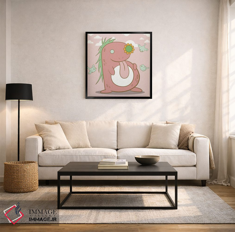 تابلو دکوراتیو بی اثر فایو بای فایو کالکتیو - D5B