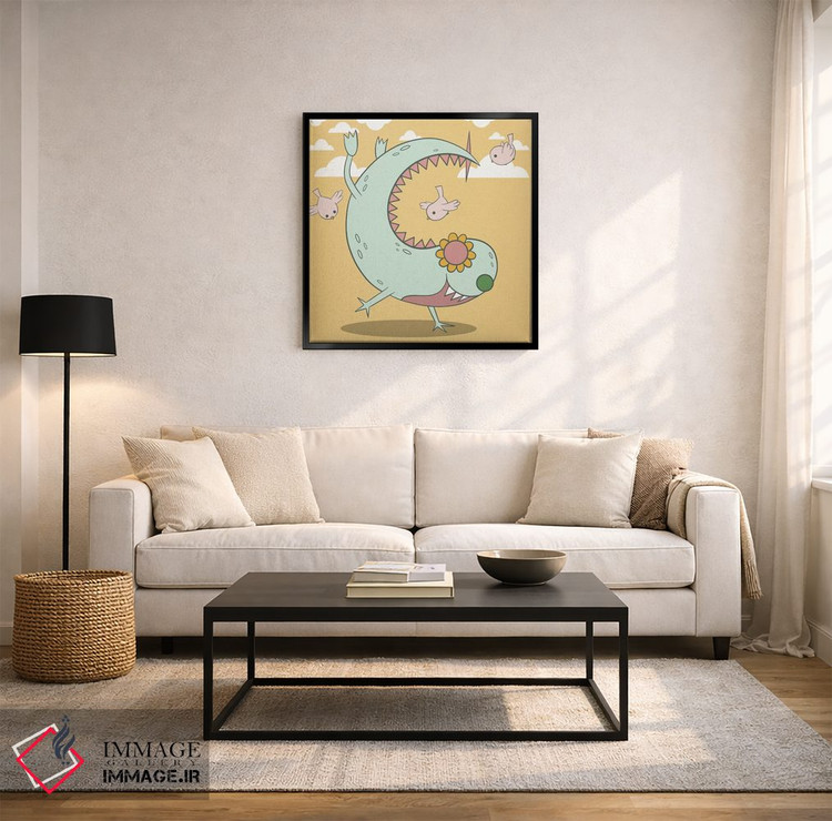 تابلو دکوراتیو سی اثر فایو بای فایو کالکتیو - D3B