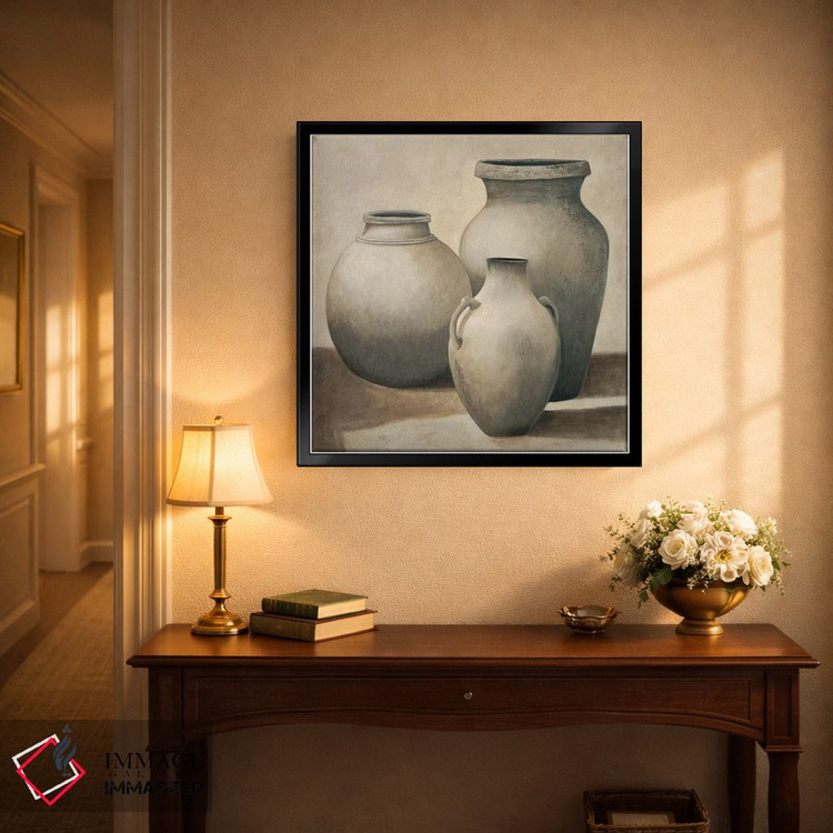 تابلو دکوراتیو مجموعه گلدان ها اثر آندره مازو - D4B