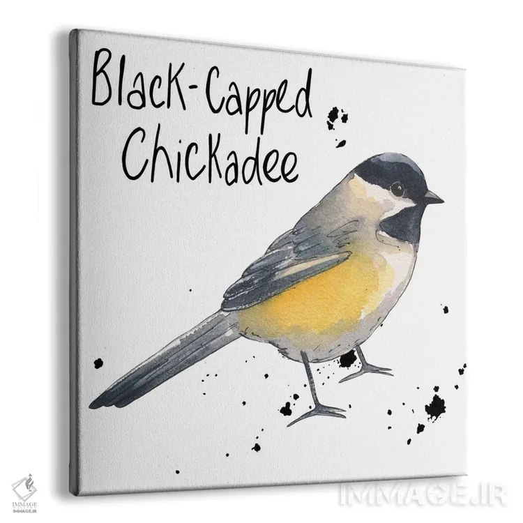 تابلو دکوراتیو چیکادی اثر میشل کمپل - نمای پرسپکتیو محصول