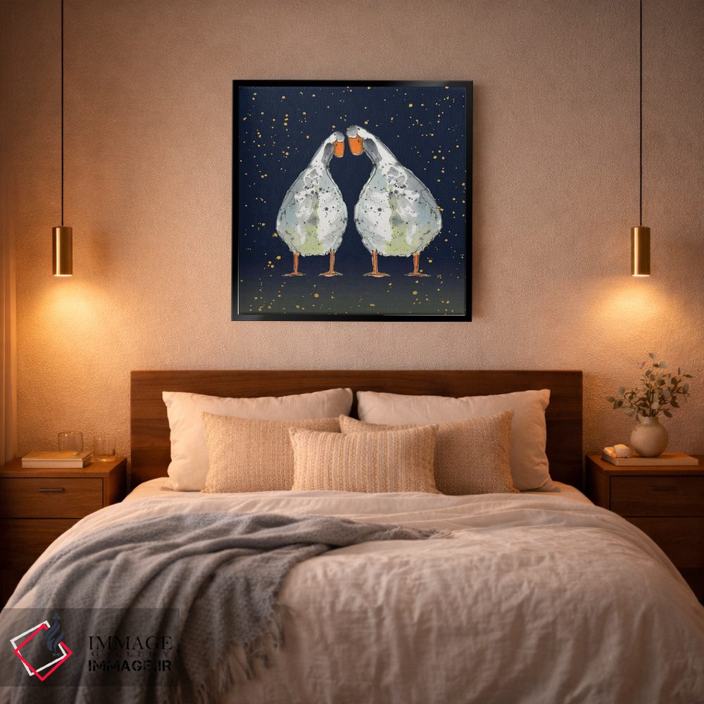 تابلو دکوراتیو عشق یعنی اثر میشل کمپل - D2B