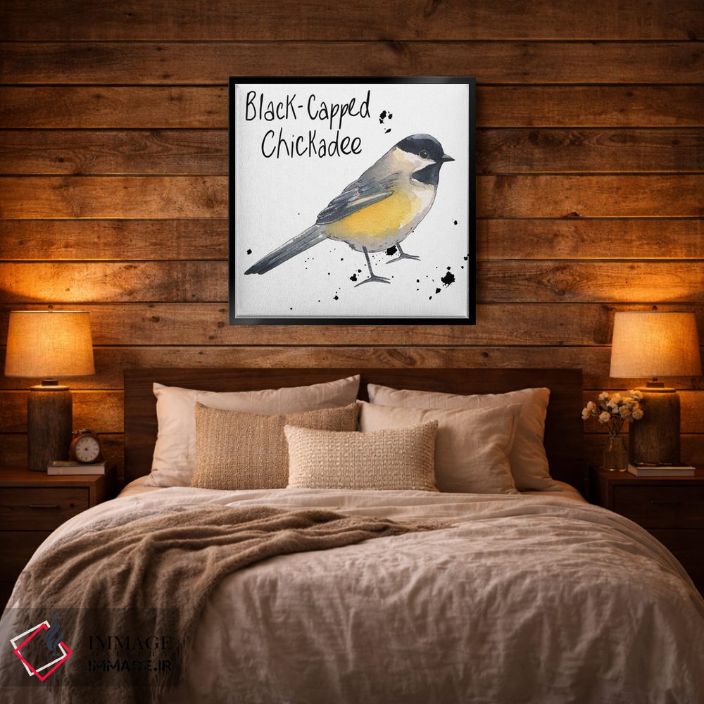 تابلو دکوراتیو چیکادی اثر میشل کمپل - D4B