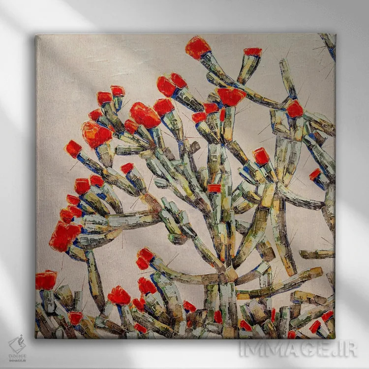 تابلو دکوراتیو آرانچیا اثر ماچیارولی - نمای روبهرو روی دیوار