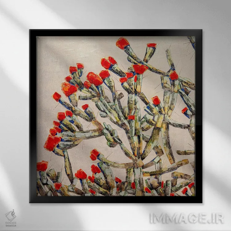 تابلو دکوراتیو آرانچیا اثر ماچیارولی - نمای قابدار مشکی