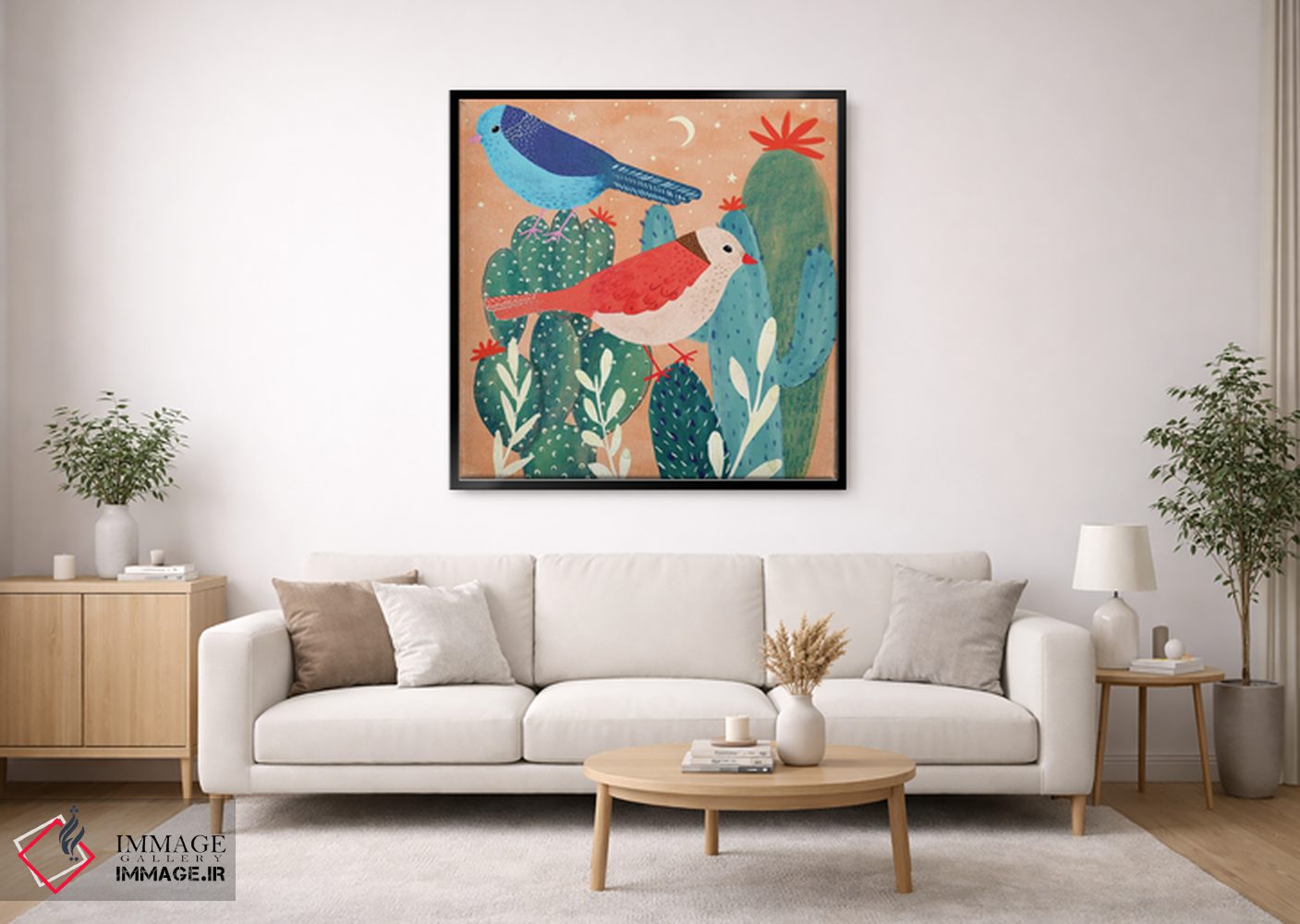 تابلو دکوراتیو گرگ و میش اثر میشل کمپل - D1B