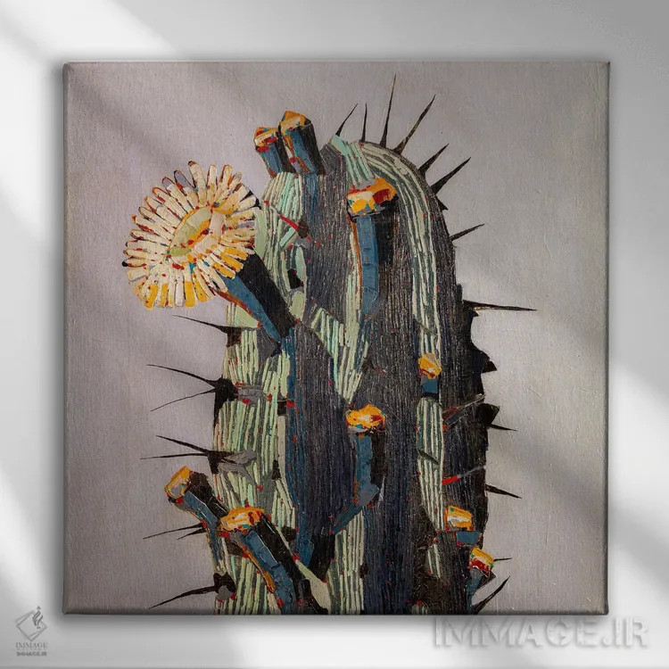 تابلو دکوراتیو طلوع صبح اثر ماچیارولی - نمای روبهرو روی دیوار