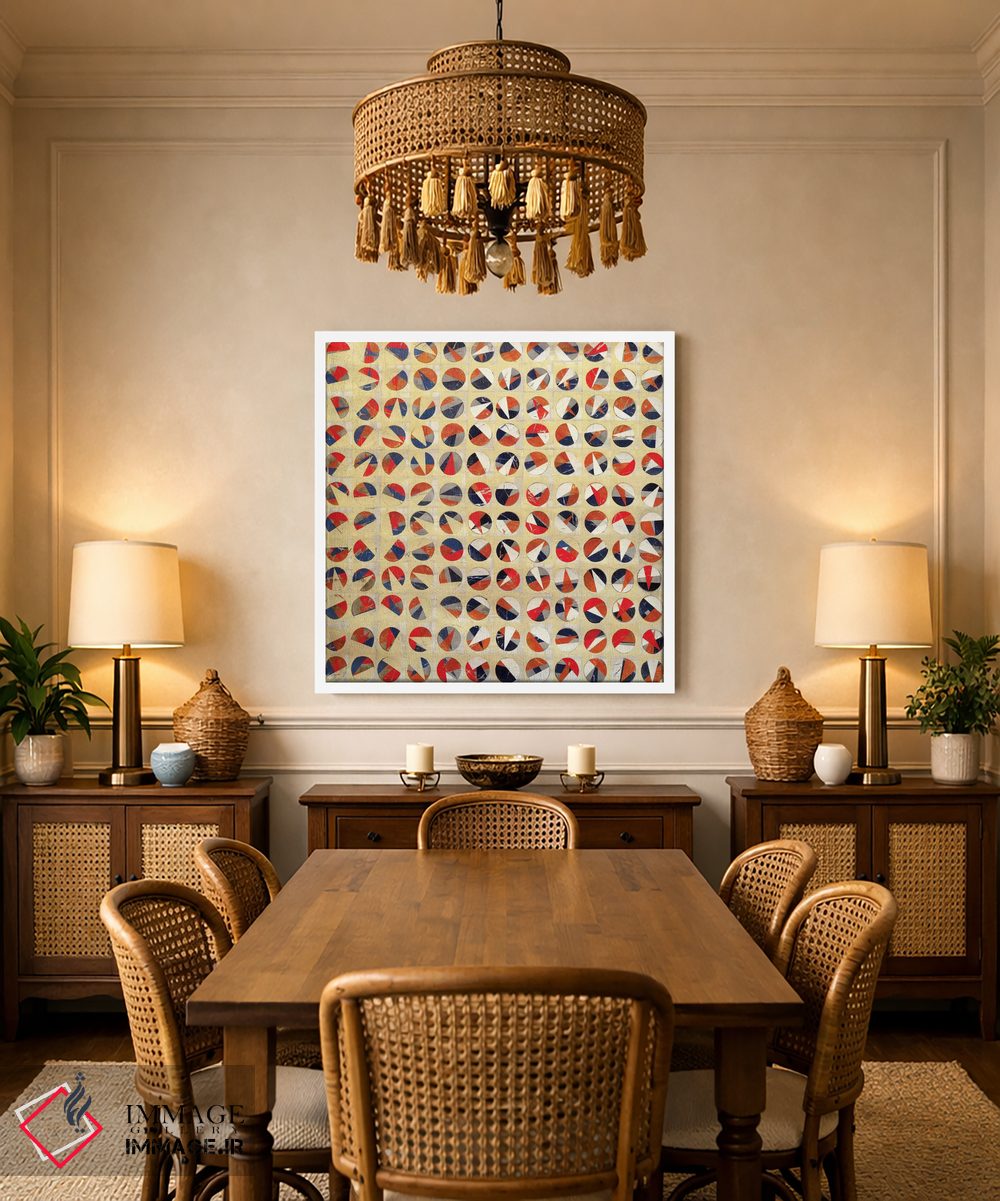 تابلو انتزاعی گونه ها اثر ماچیارولی - D2W