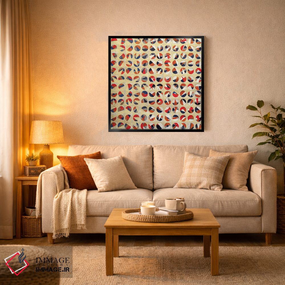 تابلو انتزاعی گونه ها اثر ماچیارولی - D4B