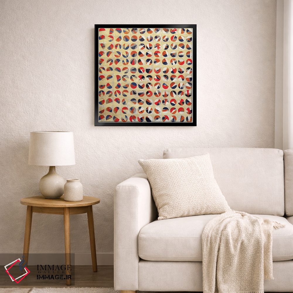 تابلو انتزاعی گونه ها اثر ماچیارولی - D6B